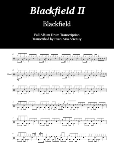 Blackfield II: Full Album Drum Transcription