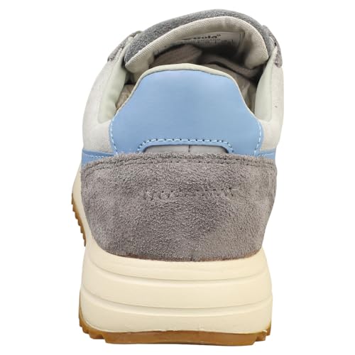 Gola Chicago Womens Fashion Trainers in Grey Blue4