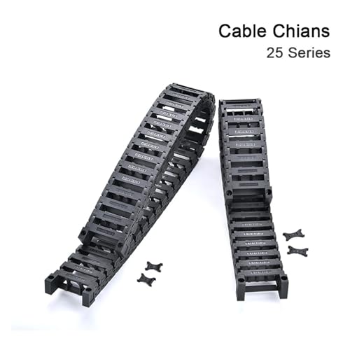 Chaîne porte-câbles ouverte pour protéger les câbles de CNC - 2