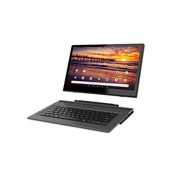 Venturer 14" Luna Max 3GB RAM 64GB Storage Quad-Core IPS 1920 x 1080 FHD Touchscreen Dual Band 5GHz/2.4GHz WiFi Bluetooth with Detachable Keyboard Android 10 Tablet