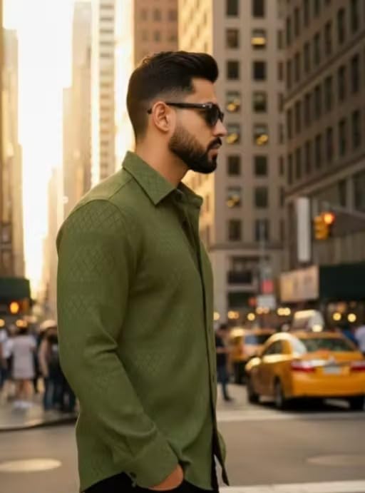 Men Solid Casual Collared Shirt Breathable Comfortable Regular Fit Modern Stylish Everyday Fashion Outfit 2 Men Solid Casual Collared Shirt Breathable Comfortable Regular Fit Modern Stylish Everyday Fashion Outfit - Image 2