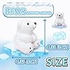 Polar Bear Stuffed Animal Plush Toys for Kids, Mini Plush Toys, Cute Stuffed Animals Polar Bear Plushies for Girls and Boys, Christmas Decor, Valentines Day Gifts, Classroom Prizes #2