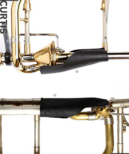 Curtis Trombone Hand and Neck guard/Thin type Non slip (Black) - Thumbnail 4