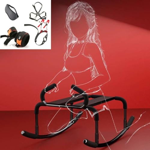 Racib La Silla Se Puede Ajustar a Múltiples Ángulos, Estable y Duradera,Black