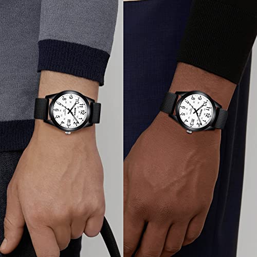 Ln Lenqin Mens Watches Analog Quartz Watch 30M Mens Waterproof Watch Fashion Business Casual Mens Designer Watch With Date Wrist Watches For Men #TOP5