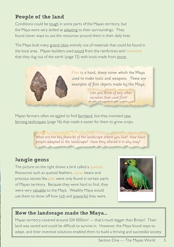 KS2 Discover & Learn: History - Mayan Civilisation Study Book