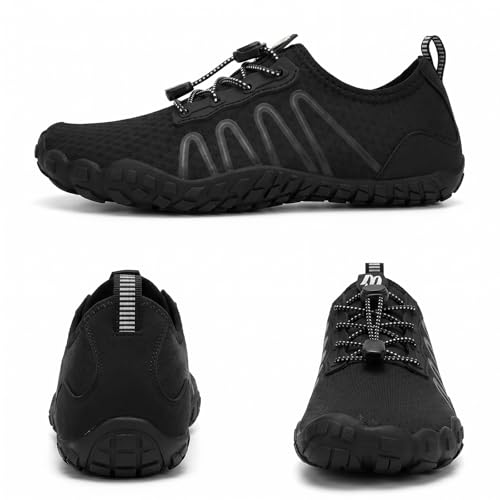 Image of Hike Barefoot Shoes Women Men Footwear, Wide Toe Box Water Shoes, Quick-Dry Zero Drop Comfortable & Non-Slip Pro Barefoot Beach Swim Minimalist Grounding Shoe for Walking Hiking