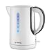 Produktbild grossag Wasserkocher WK 70.00 | 1,5 Liter | kabellos mit 360°-Station inkl. LED Beleuchtung | Weiß