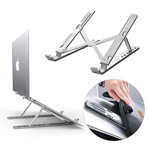Laptop Ständer, Einstellbare Tragbarer Faltbare Aluminiumlegierung Laptop-Halterung, Notebook ständer für MacBook Air Pro, Huawei, Lenovo,