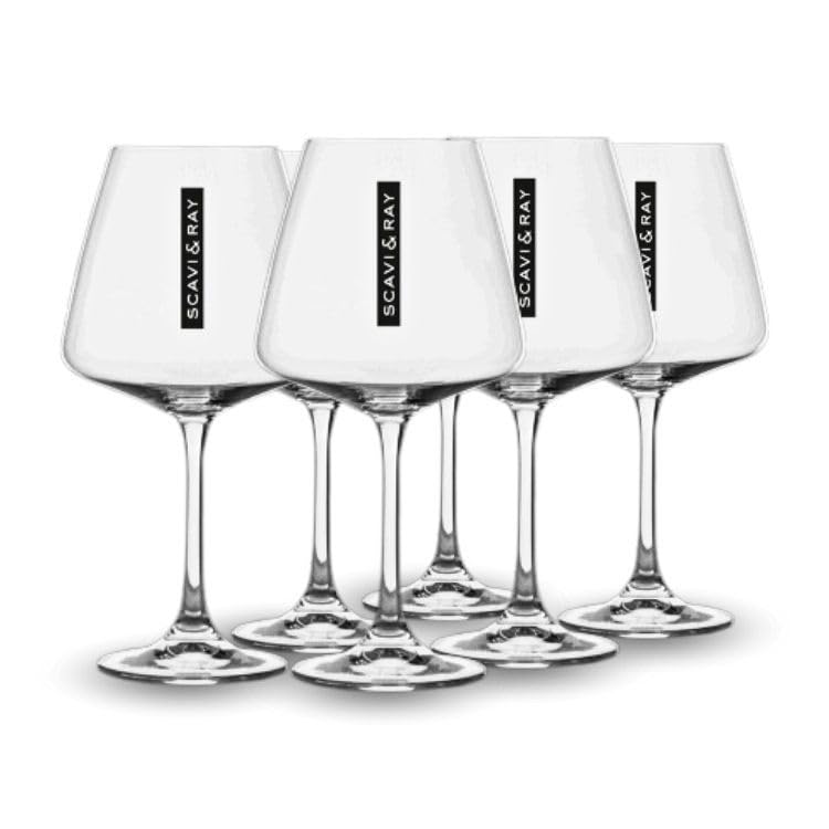 Scavi & Ray 0,2l Schaumwein Glas 6er Set
