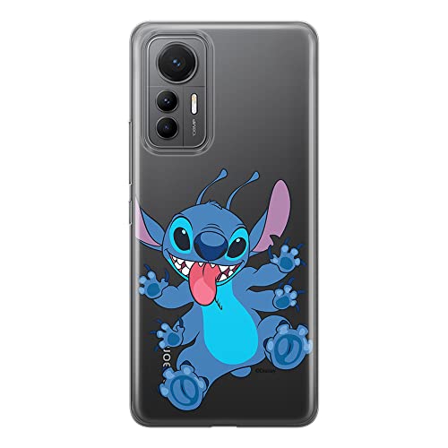 ERT GROUP Coque de téléphone Portable pour Xiaomi MI 12 Lite Original et sous Licence Officielle Disney Motif Stich 019 Parfaitement adapté à la Forme du...