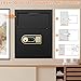 2.8 Cubic Drop Safe for Business, Anti-Theft Drop Slot Safes for Money with Digital Combination Lock & Spare Keys, Cash Depository Safe with Drop Box for Home Retail Store Business