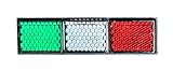 Italian Flag Reflector – Italy Collection of Italia Pride Products at PSILoveItaly