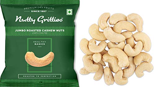 Image of Nutty Gritties Lightly Salted Roasted Cashew Nuts, 21g
