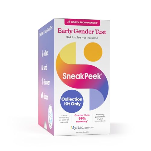 SneakPeek Brand 6-Week Early Gender Test Kit 1 Kit - Lab Fee Required
