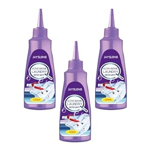 2024 nieuwe vlekverwijderaar kleding, actieve enzymen vloeibaar wasmiddel, wasverzorging, vlekverwijderaar, vlekspray, tapijtreiniger, vlekverwijderaar, wit wasgoed, 120 ml, 3 stuks