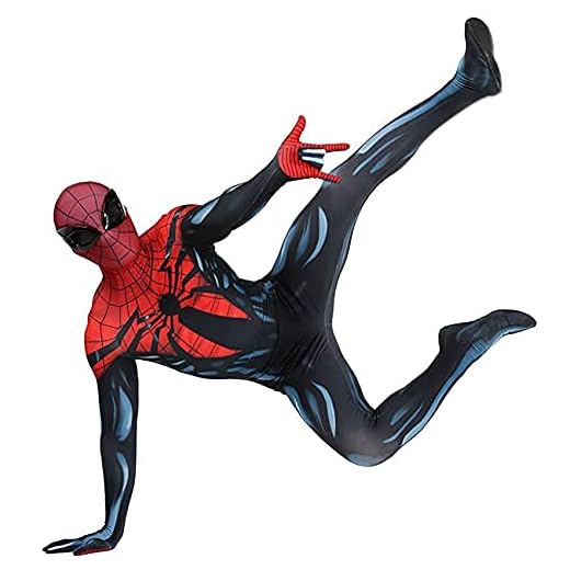 Barn Ps5 Spindelmannen Jumpsuit Film Cosplay Kostym Halloween Kroppsdräkt Skede Prestanda Kläder Avengers Superhjälte Fint Klänning Zentai,Blue-Adults/S(155~160cm)