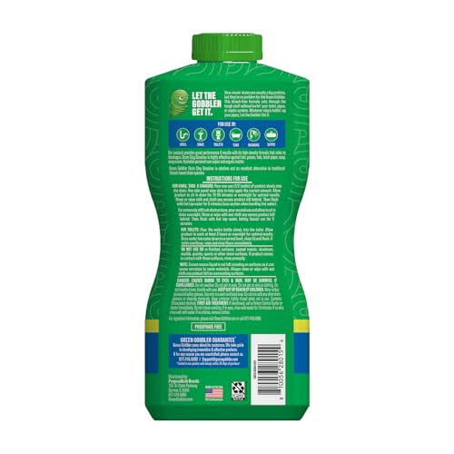 Destapador Para Caño, destapacaños liquido Marca Green Gobbler (2)