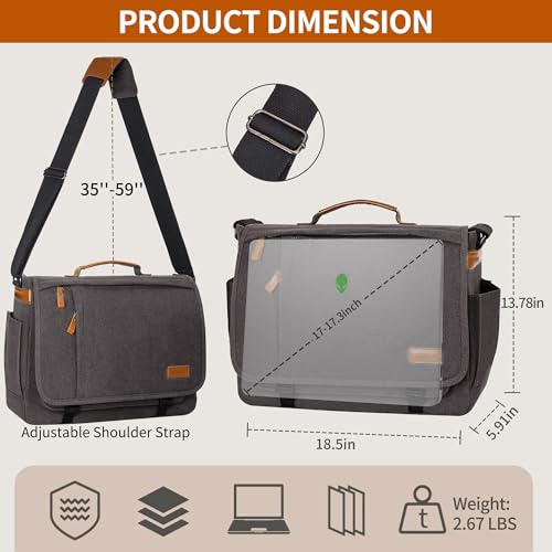 ESTARER 17-17.3 Inch Laptop Bag