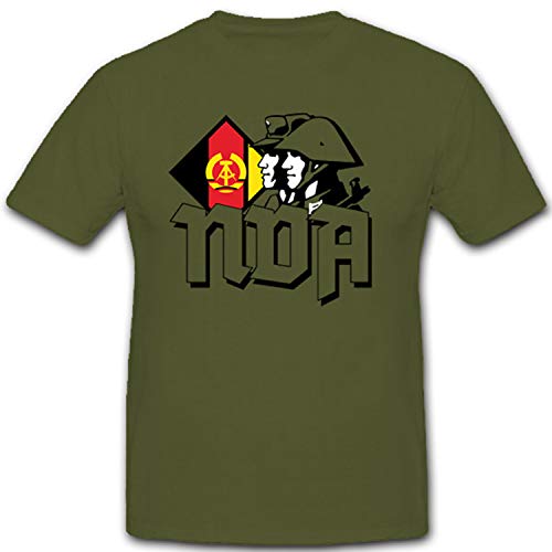 T-Shirt NVA DDR insigne militaire vert XXL #7554