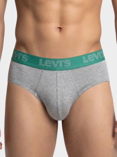 Image of Levi's 066 Brief for Men | Cotton Stretch Fabric | Durable & Breathable Underwear for Men | Anti-Roll Waistband | Extra Supportive Gusset | Functional Fly | Dual Layer 3D Pouch | Tagless | Pack of 1