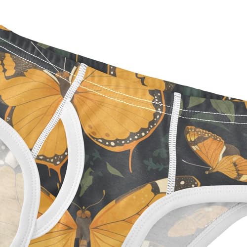 KLL Monarch Butterfly Toddler Boy Pure Cotton Athletic Underwear Breathable Children Undies4
