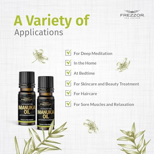 Aceite Esencial de Manuka FREZZOR 10ml 5 Botellas miniatura 4