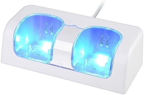 Generic Dual Charging Station For Nintendo Wii Remote Control White