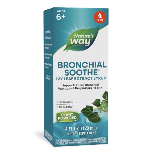 Nature's Way Bronchial Soothe Ivy Leaf Extract Syrup, Non-Drowsy, 4 Fl Oz - image 1