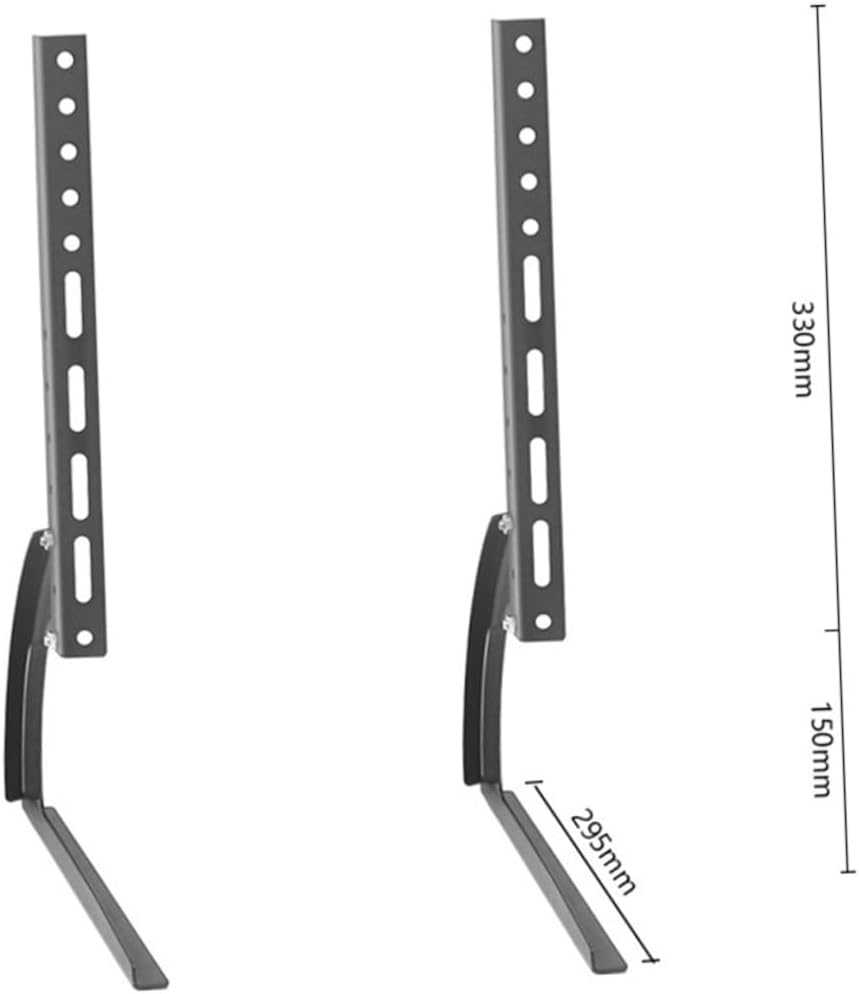 ABOOFAN Metal Tv Stand Base for LCD Tv 26-43 Inch Small Size Replacement Holder for Home Office Use