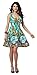 jinhuanshow Women's Spring Summer Bold Printed Dresses Flower14 (Medium, Color3)