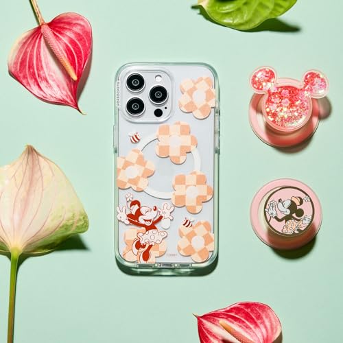 Funda PopSockets para iPhone 14 Plus que evita caídas y permite carga MagSafe 2