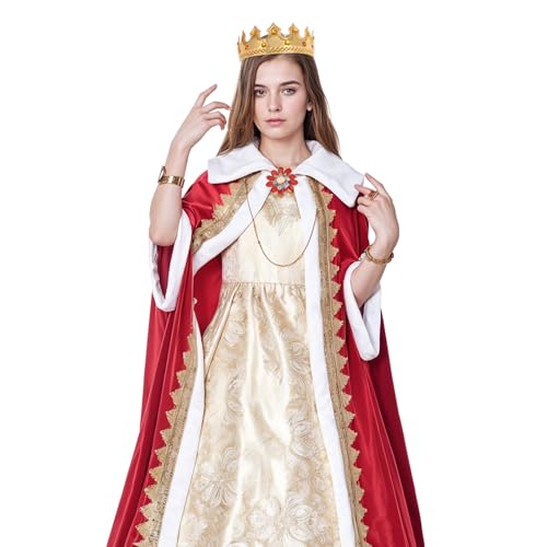 Apausvcm Königskronenhut,Goldene Krone König,Königin Krone,Königskrone für Erwachsene,König Kopfbedeckung,Königskrone Geburtstag,Kron Königin Prinz Kostüm Zubehör für Geburtstag Königliches Kostüm