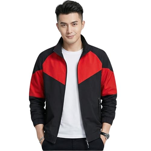 Image of Men's UPF 50+ Sunscreen Jacket | Lightweight Full Zip Summer Windcheater | UV Protection Coat for Bike Riding, Running & Outdoor Sports