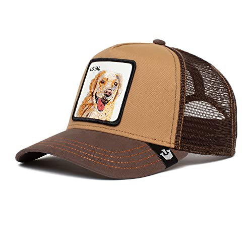 Goorin Bros. The Farm Trucker-Kappe, The Loyal Dog Brown, Einheitsgröße