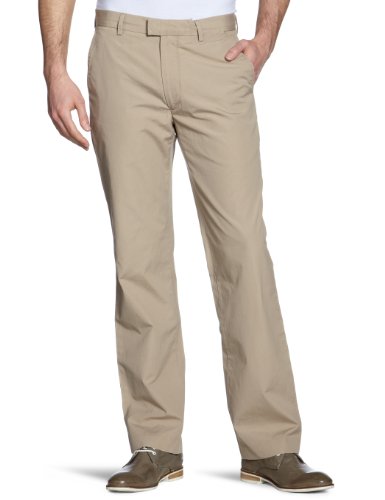 Dockers D1 Poplin - Pantaloni slim fit da uomo, colore beige (british khaki  0033), taglia 44/46 IT (31W/32L) -
