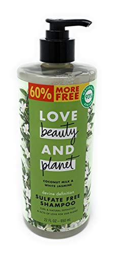 Love Beauty & Planet Coconut Milk and White Jasmine Divine Definition Shampoo - 22.0fl oz