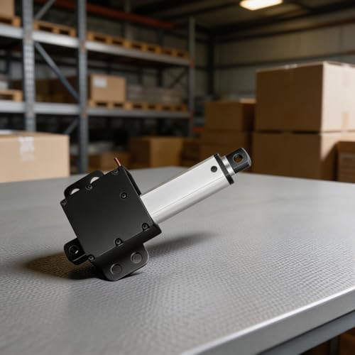 Actuador lineal 12V con interruptor de límite integrado anti daños 6