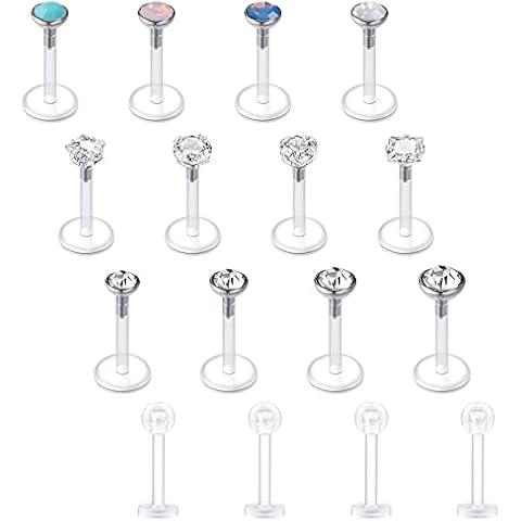 Vcmart 12pcs Barres à Lèvres Bioflex Cover