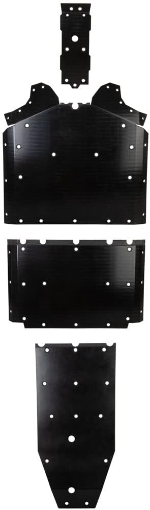 Tusk Quiet‑Glide Skid Plate 3/8″ UHMW Undercarriage Guard with Full Coverage Protection Compatible with Kawasaki Teryx KRX4 1000 eS 2023-2025