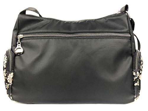 Crossbody Bag for Women Multi Pocket Shoulder Bag Boho Elephant Bag Casual Nylon Purse Handbag4