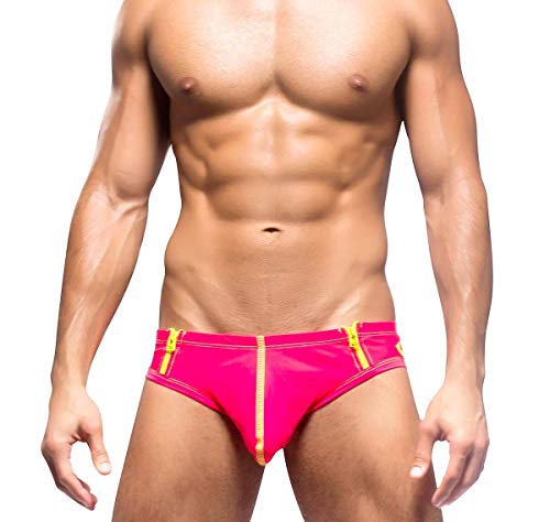Andrew Christian - Bañador de natación - para hombre Rojo rojo