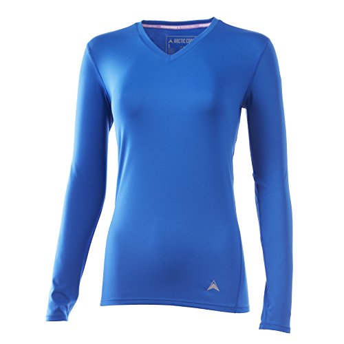 Arctic Cool Girls' Long Sleeve Instant Cooling Shirt wth UPF 50+ Sun Protection
