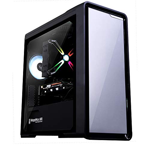 Zalman M3 Series Micro mATX Mini Tower Gaming PC Case, Tempered Glass, Upper AIO, Supports 240mm Liquid Cooler, (2) Pre- Installed Fans, Metal Finish Front Panel (M3)