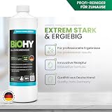 BiOHY Uniwersalny środek czyszczący (10l kanister) + kranik spustowy | Produkty do czyszczenia domu i podłóg | Koncentrat do czyszczenia kamienia | ekonomiczne i efektywne (Allzweckreiniger)