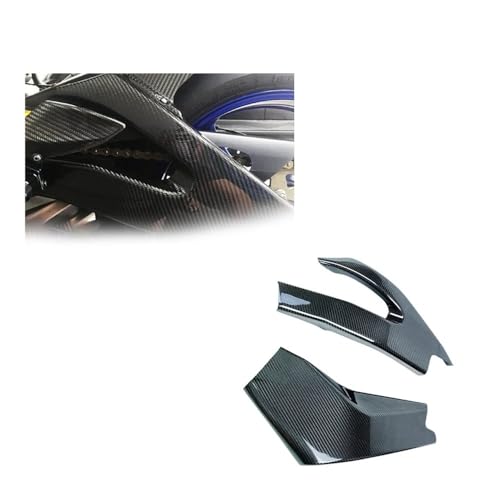 Cache réservoir carbone véritable R6 protection carénage bras oscillant