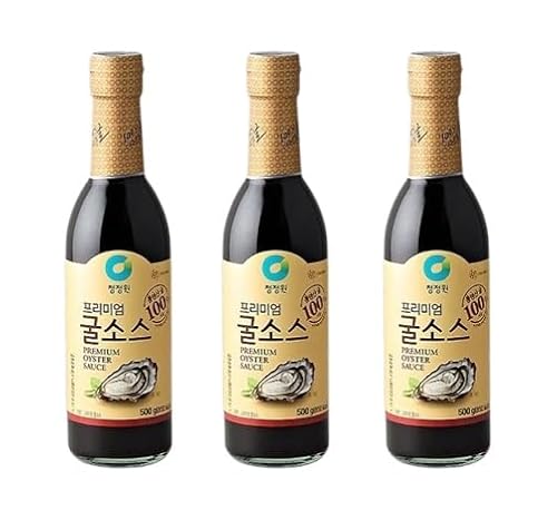 清浄園 プレミアム オイスターソース 170g 3本セット 瓶 カキ油