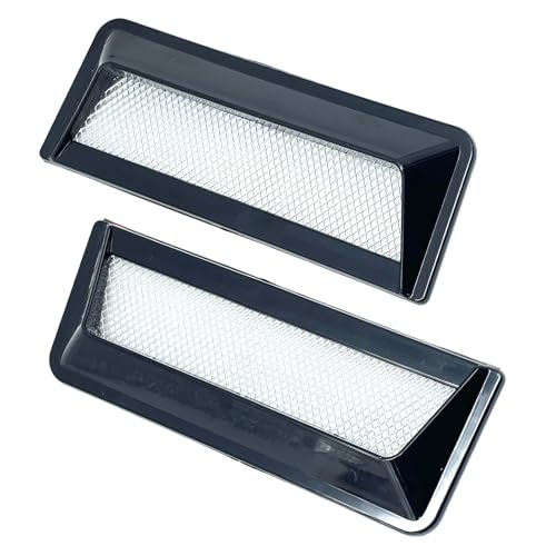 モデルノ ラ テール ダミーダクト 車 汎用 貼るだけ ドレスアップ フェンダー 67-361-DD ブラック