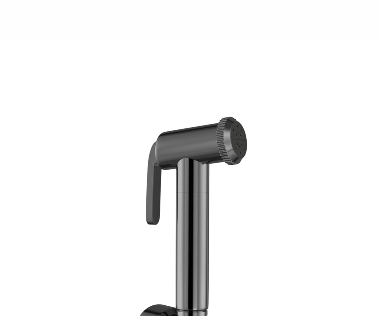 Jaquar Abs Health Faucet Gun Only, Black Chrome-image-4