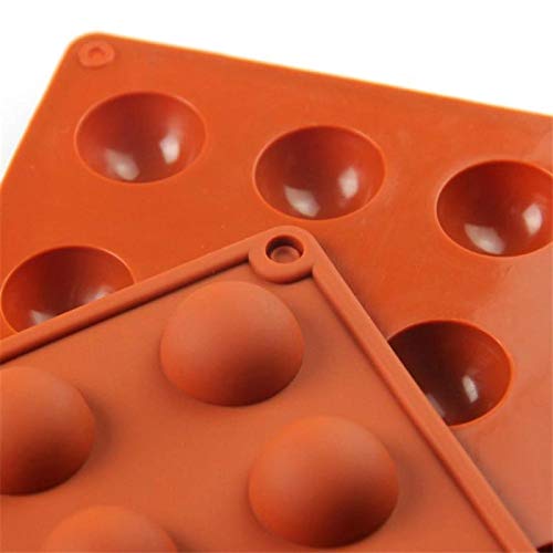 24 Cavity Stereo Round Silicone Cake Mould Mini Half Sphere Baking Molds Cupcake Mold for Dessert Pudding Kitchen